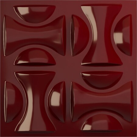 Ekena Millwork 19 5/8in. W x 19 5/8in. H York EnduraWall Decorative 3D Wall Panel, Total 32.04 Sq. Ft., 12PK WP20X20YOHML-CASE-12